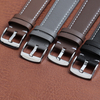 Manufacturer Supply Genuine Leather Watch Strap Replaceable Classic Top Layer Watch Band With 304L/306L SS Buckle Tapering 22*20mm Wrist Bracelet