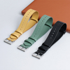 Genuine Leather Watch Strap Factory Supply 18/20/22/24 Mm Classic Vintage One Piece Of Watch Band with OEM/ODM Service