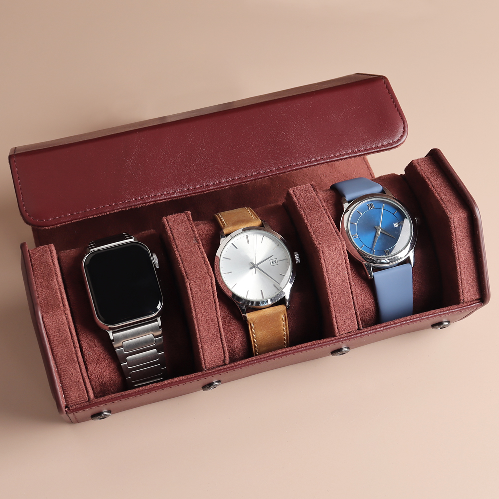 Leather watch rolls manufacturer