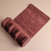 OEM Red Top Grain Genuine Leather Watch Roll with 1 Slot/2 Slot/3 Slot Leather Products Manufacturer