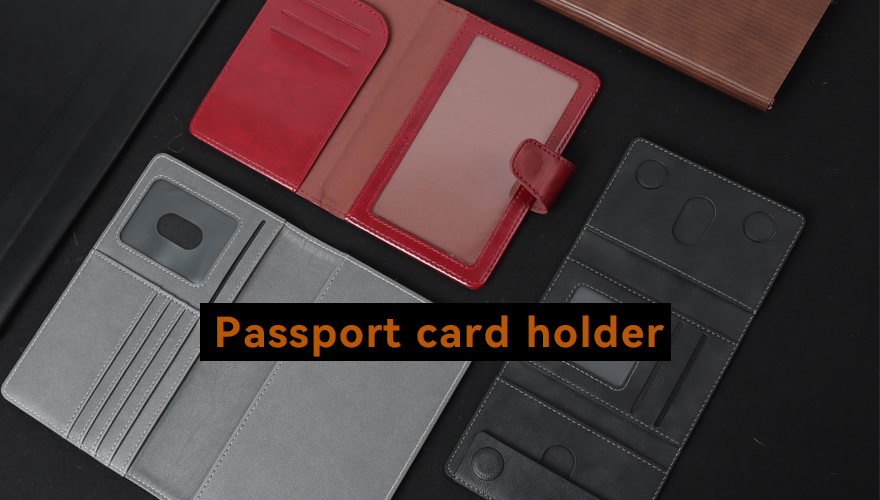 Passport card holder
