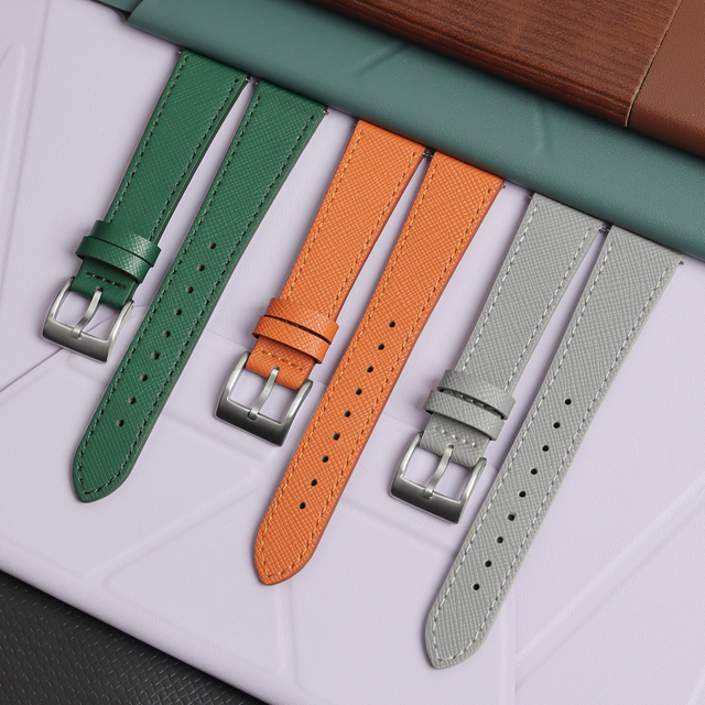 Epsom Geniune Leather Watch Strap 18*16/20*16/20*18/22*20mm