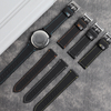 Genuine Full-grain Leather Handmade Stitching Watch Strap Tapering Cow Leather Watch Band Custom OEM ODM Logo Size