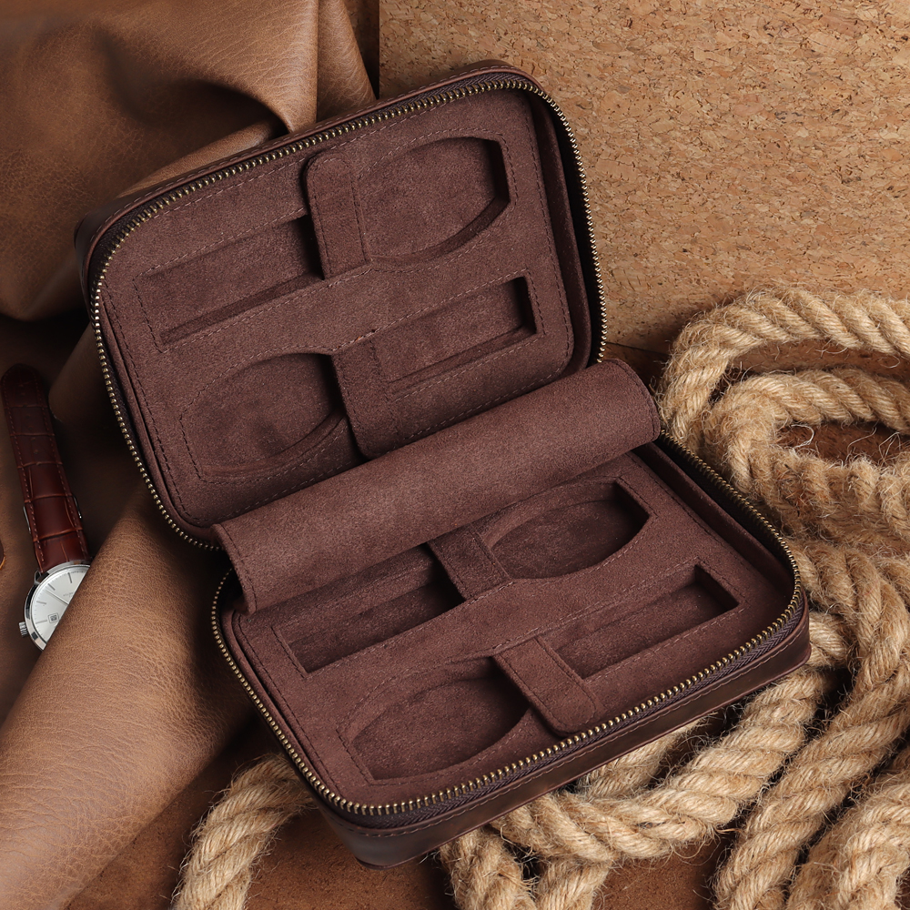 Vintage Leather watch boxes