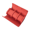 Wholesale Red Triple Style Genuine Leather Watch Roll From CSLWB Leather Goods Manufacturer