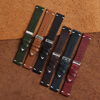 Oil Waxed Top Layer Leather Watch Strap 18/20/22mm