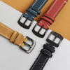 Double-faced Top Grade Crazy Horse Leather Watch Strap 18/19/20/21/22/24 Mm