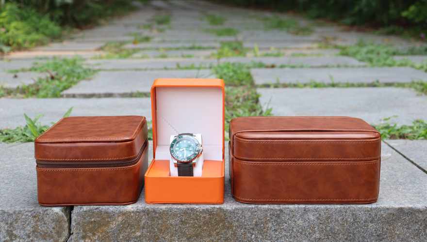Custom Leather Watch Boxes