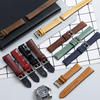 Wholesale Genuine Leather&rRubber Watch Strap 20/22 Mm Two Piece Of Luxury Alligator Watch Band With Buckle Hardware