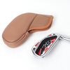 CSLWB OEM Brown Leather Golf Club Head Cover Manufacturer