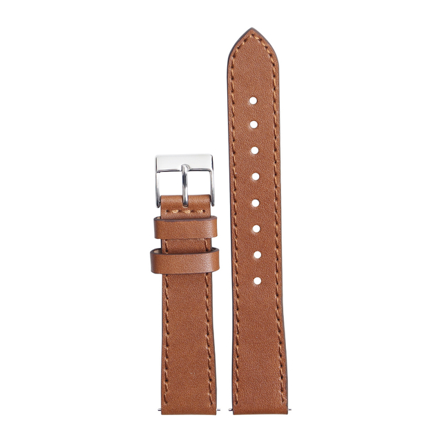 Supply Beautifully Crafted Leather Watch Strap Accessories Vintage Leather Watch Band For The Best Value