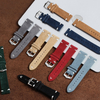 Luxury Soft Suede Leather Watch Strap 18/20/22/24 Mm Adjustable Genuine Leather Watch Band Handmade Stitching Bracelet
