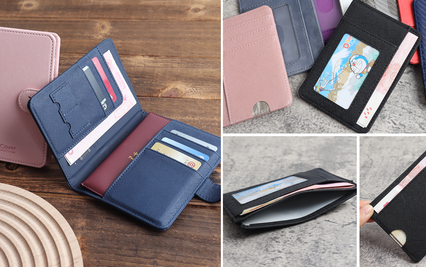 Leather Passport Cover Cardholder