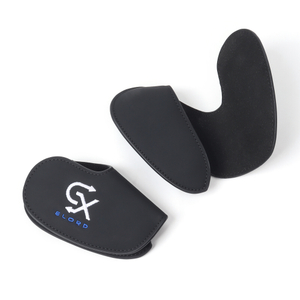 Custom Black Leather Golf Club Head Cover with Embroidery Manufacturer