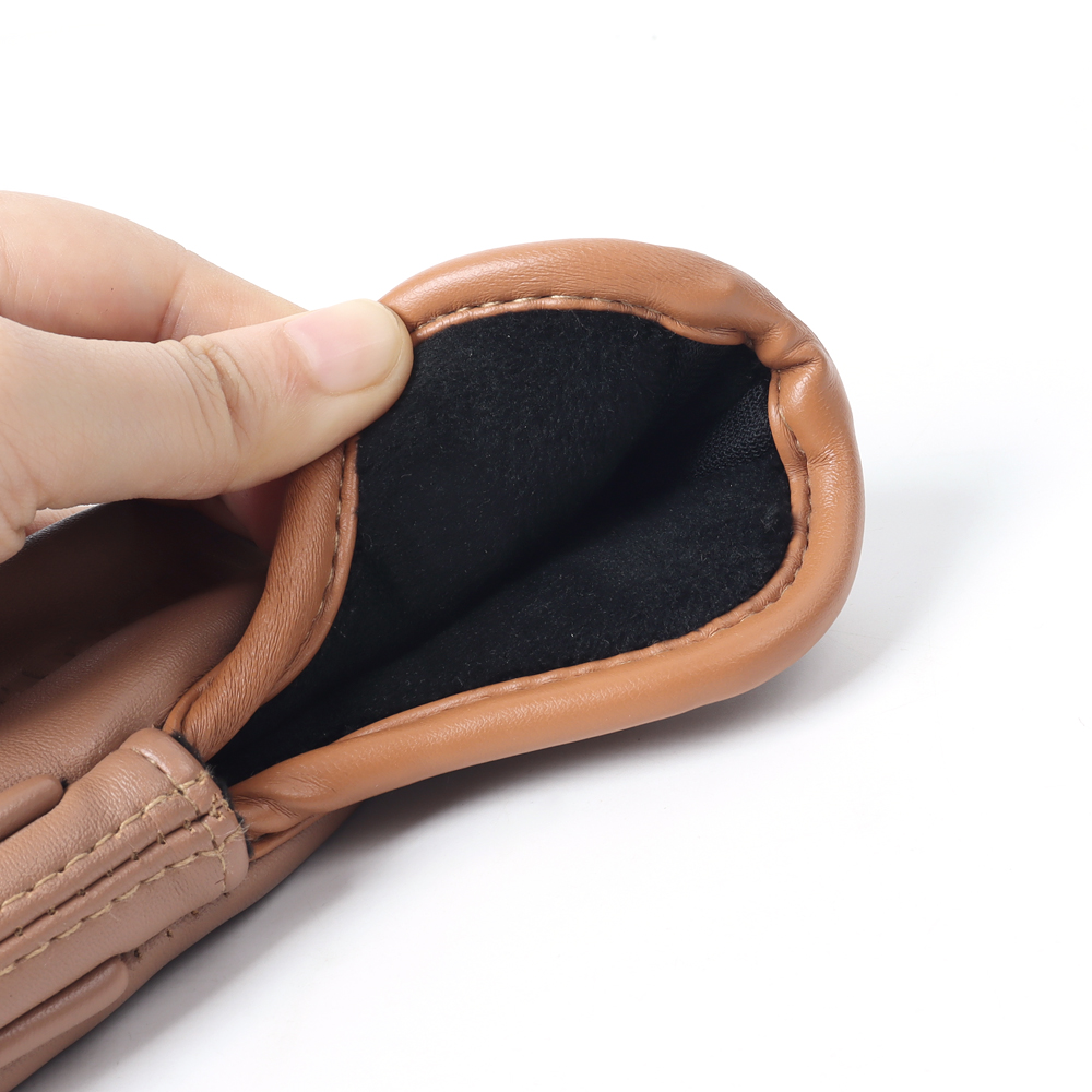 Brown Leather Club head cover