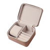CSLWB Luxury 2-in-1 Leather Travel Watch & Jewelry Case | Portable Zippered Organizer Box with Removable Pillow