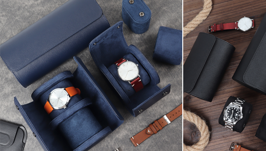 Leather watchrolls