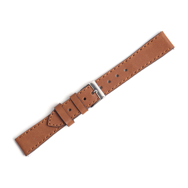 Supply Beautifully Crafted Leather Watch Strap Accessories Vintage Leather Watch Band For The Best Value