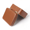 CSLWB Luxury 2-in-1 Leather Travel Watch & Jewelry Case | Portable Zippered Organizer Box with Removable Pillow