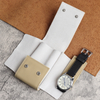 Premium Top-Grain Leather Single Watch Pouch with Double-Layer Flannel Protection | CSLWB Wholesale
