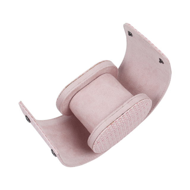 Hot Sell Pink Single Style Canvas Watch Roll From CSLWB Leather Goods Manufacturer