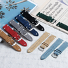 Luxury Soft Suede Leather Watch Strap 18/20/22/24 Mm Adjustable Genuine Leather Watch Band Handmade Stitching Bracelet