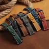 Double-faced Top Grade Crazy Horse Leather Watch Strap 18/19/20/21/22/24 Mm