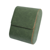 OEM Green Top Grain Cow Leather Watch Box with 4 Slot From CSLWB Watch Storage Box Manufacturer