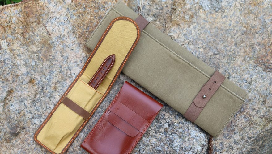 Leather Watch Pouches Manufacturer