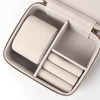 CSLWB Luxury 2-in-1 Leather Travel Watch & Jewelry Case | Portable Zippered Organizer Box with Removable Pillow