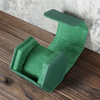 Newest Style Green Top Grain Genuine Leather Watch Roll with 1 Slot/2 Slot/3 Slot Leather Products Factory