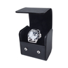 CSLWB Luxury Single Watch Travel Boxes | Premium Vegan Leather Watch Gift Box with Snap Closure & Protective Pillow