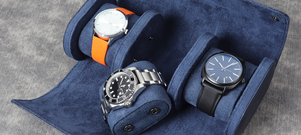 Snap-Button Watch Rolls