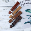 OEM/ODM Watch Band Accessories Wholesale Genuine Top Grain Leather Watch Strap Simple Classic Style Cow Leather Wrist Bracelet