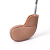 CSLWB OEM Brown Leather Golf Club Head Cover Manufacturer