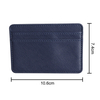 Saffiano Leather Slim Card Holder Wallet for Custom OEM Manufacturing