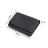 Custom Pebble Grain Leather Bifold Business Card Wallet OEM Wholesale