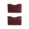 Custom Minimalist Leather Canvas Slim Card Holder Wallet OEM Wholesale