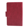 Custom Leather Travel Passport Holder Wallet with Snap Closure OEM