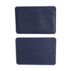 Saffiano Leather Slim Card Holder Wallet for Custom OEM Manufacturing