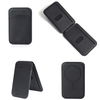OEM Leather Magnetic Phone Card Holder with MagSafe Compatible Foldable Stand for IPhone Accessories