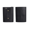 Custom Genuine Leather Key Case Organizer Wallet with Manicure Tool Slots