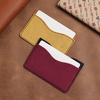 Custom Minimalist Leather Canvas Slim Card Holder Wallet OEM Wholesale