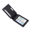 Custom Automatic Pop Up Aluminum Card Holder Leather Wallet OEM