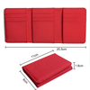CSLWB Custom Sailcloth Trifold Wallet 11x8cm OEM Water Resistant Wholesale