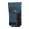B2B Custom Dual-Color Leather Watch Pouch - OEM/ODM Factory Wholesale Crocodile & Crazy Horse Leather Watch Sleeve