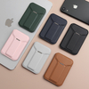 Custom Bifold MagSafe Leather Wallet with Metal Hinge Stand & Dual Card Slots for iPhone 14-18 (9.9x6.7cm)