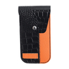 B2B Custom Dual-Color Leather Watch Pouch - OEM/ODM Factory Wholesale Crocodile & Crazy Horse Leather Watch Sleeve