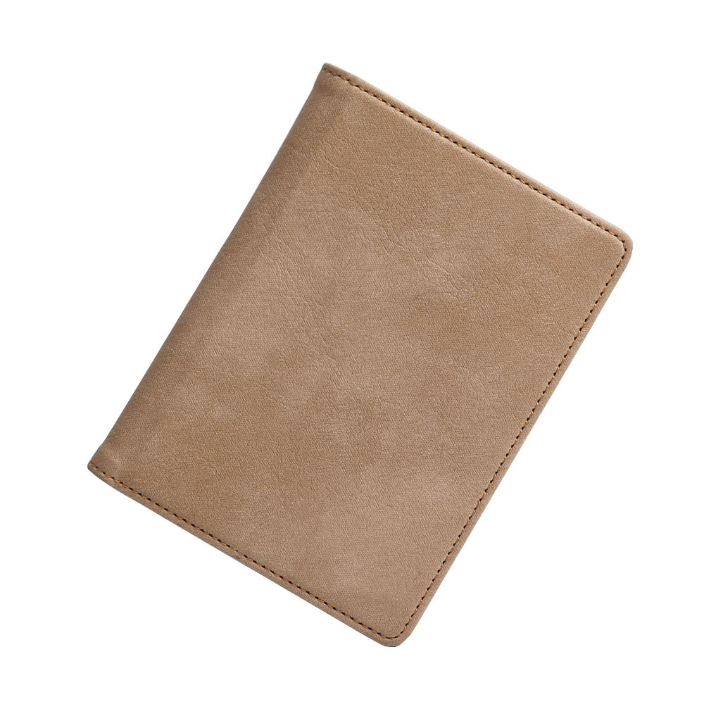 CSLWB Custom Crazy Horse Leather Smart Passport Holder 14x10.5cm with Debossed Logo