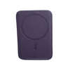 Custom MagSafe Leather Wallet Stand with AirTag Slot & Elastic Card Holder (9.7x6.7cm)